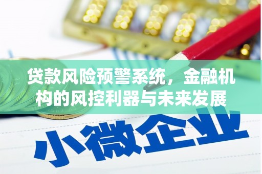 峨山贷款风险预警系统，金融机构的风控利器与未来发展