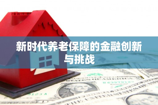 峨山新时代养老保障的金融创新与挑战