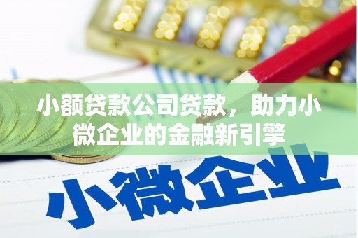 峨山小额贷款公司贷款，助力小微企业的金融新引擎
