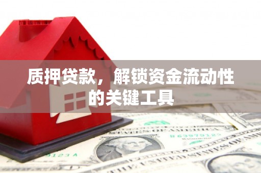 峨山质押贷款，解锁资金流动性的关键工具