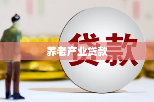 峨山养老产业贷款