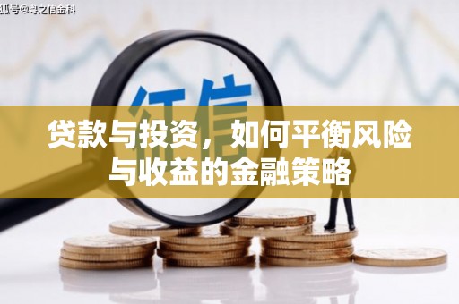 峨山贷款与投资，如何平衡风险与收益的金融策略